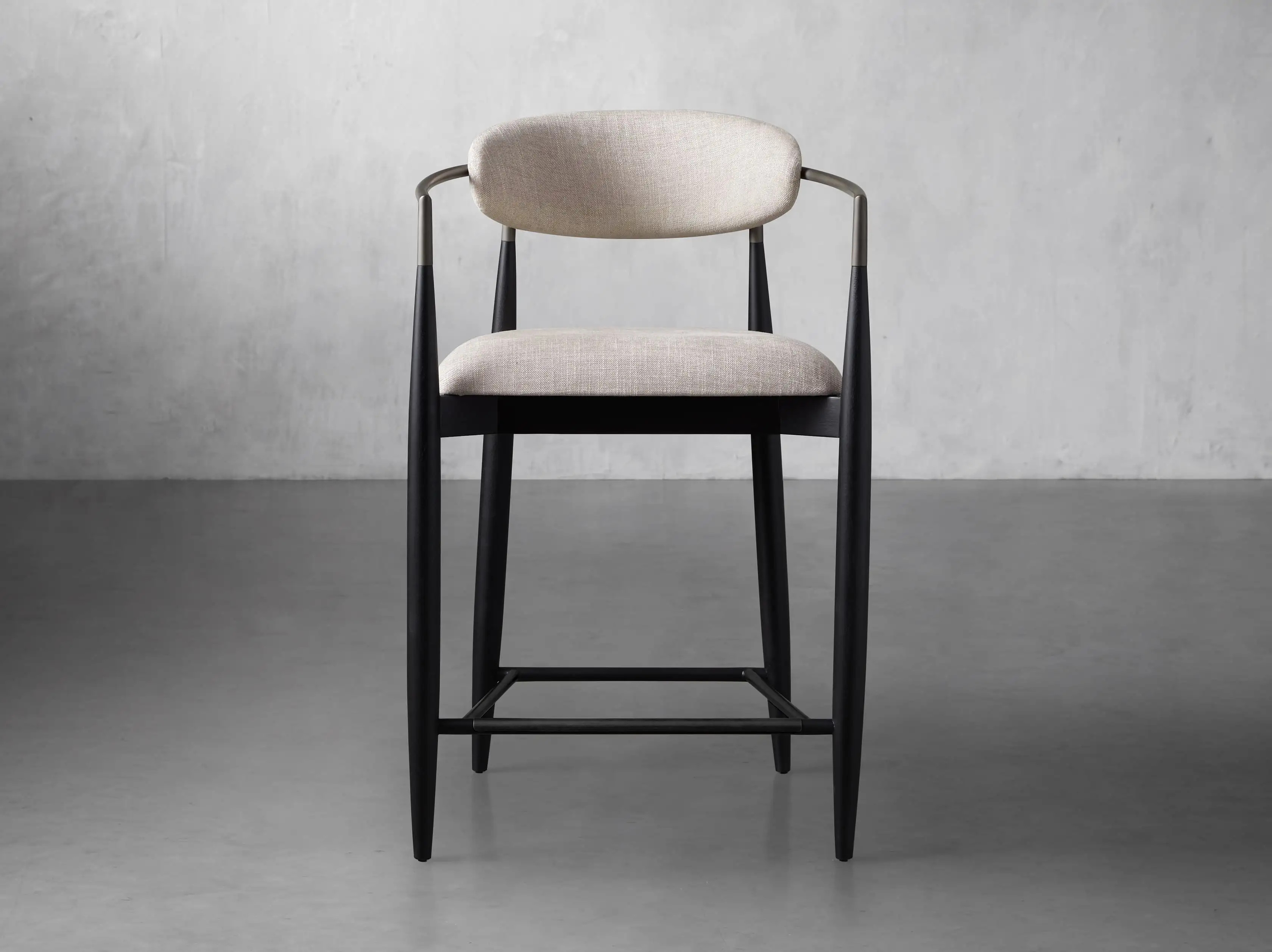 Jagger Stool in Cary Linen | Arhaus | Arhaus