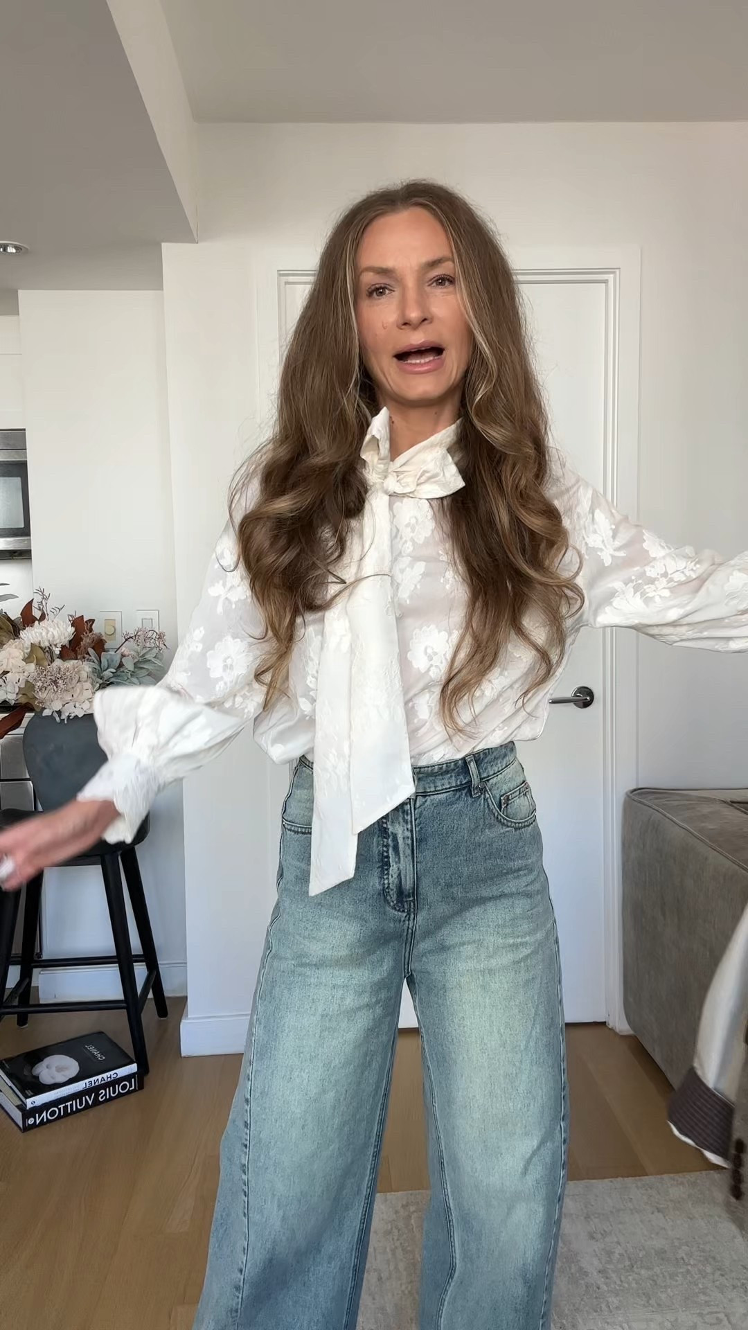 Timeless and classy fall pieces.
I am wearing a size M for the blazer and jeans,  and a size S for the jacket and skirt. 

#LTKStyleTip #LTKSeasonal #LTKFindsUnder100