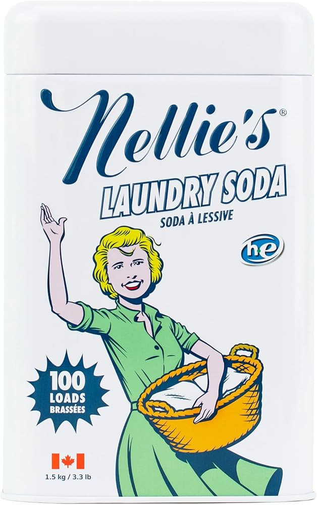 Nellie's Laundry Soda - Concentrated Laundry Detergent Powder - 100 Load - Gentle on Skin and Env... | Amazon (CA)