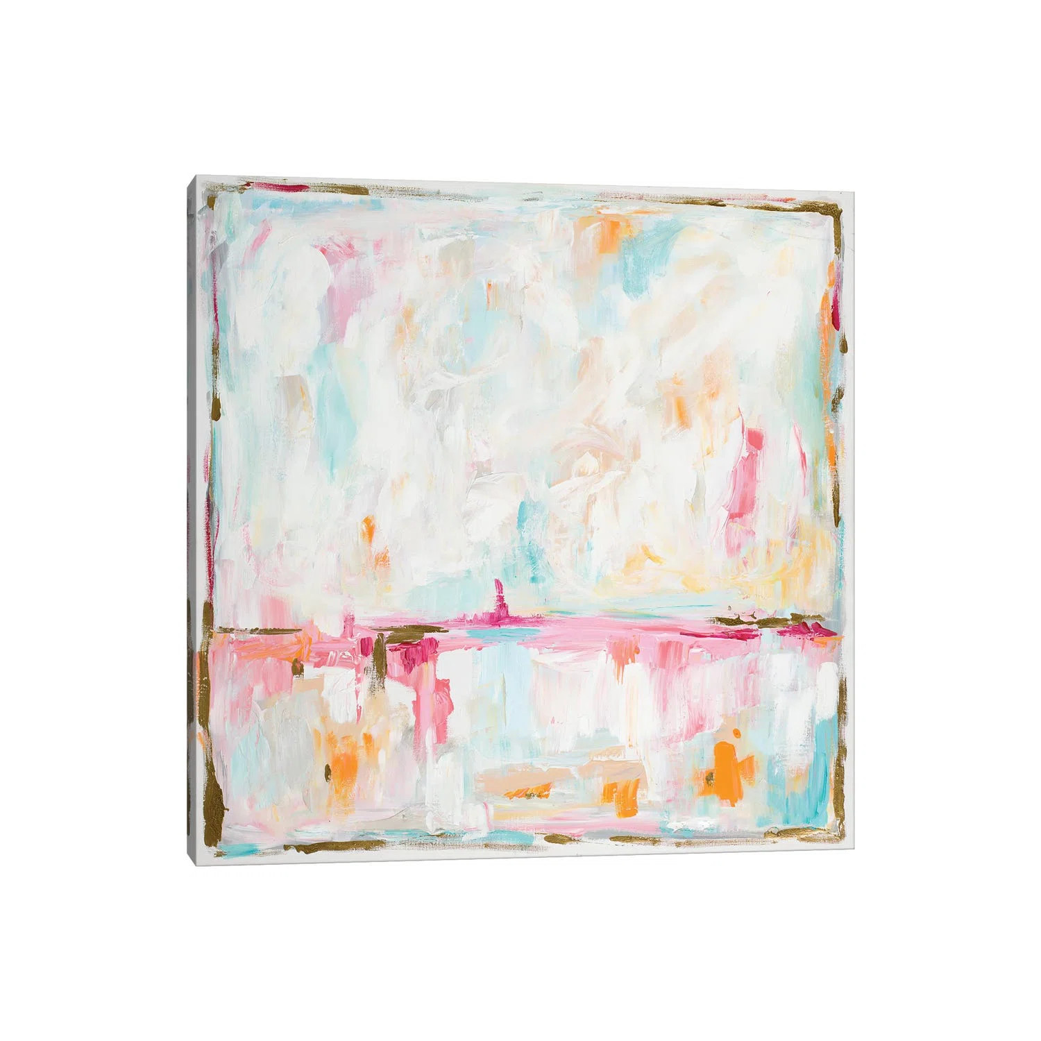 East Urban Home Cotton Candy Cloud by L. Hewitt - Wrapped Canvas Painting & Reviews | Wayfair | Wayfair North America