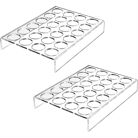 XIMEI 2-Pack 24-Slots Flat Countertop Coffee Pod Holder, K-Cup Drawer Holder Organizer for Office... | Walmart (US)