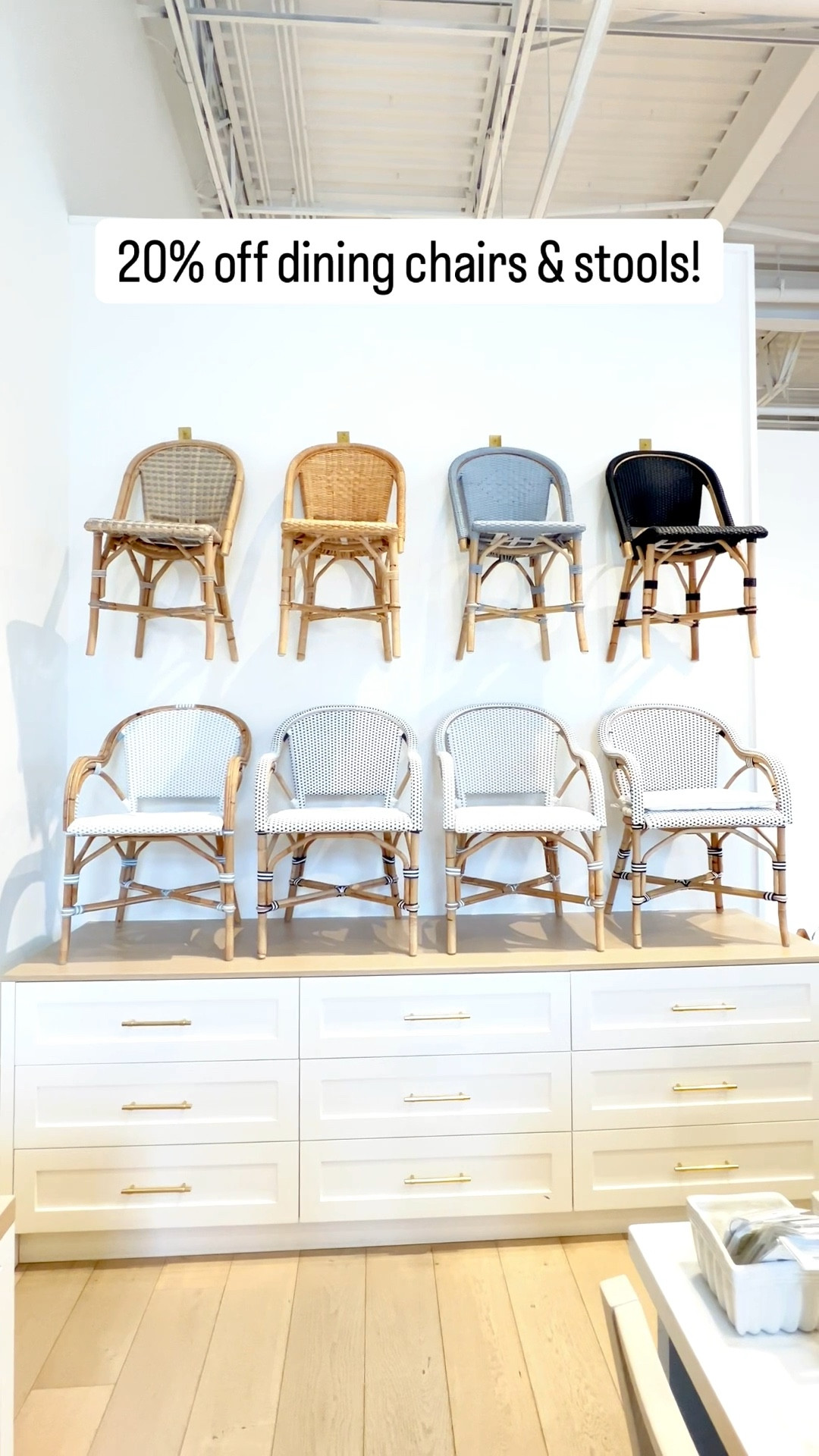 Are you on the hunt for coastal dining chairs or counter stools? These beauties from Serena & Lily are 20% off (or spend more than $2,500 and get 25% off with free shipping)!
- 
Serena & Lily dining chair, coastal home decor, coastal style chairs, beach home, beach house style, coastal interiors, dining room furniture, coastal chairs, Serena & lily chairs, natural dining chair, blue chairs, white dining chair, black and white armchair, outdoor dining chair, rattan side chair, rattan chairs, kid friendly dining chairs, beach house furniture, beach house dining chairs, furniture on sale, dining chairs with arms, woven dining chairs, Riviera chairs, Riviera stools, bar stools, kitchen stools, white stools, blue stools, dining chairs with arms, weekend sales

#LTKHome #LTKSaleAlert
