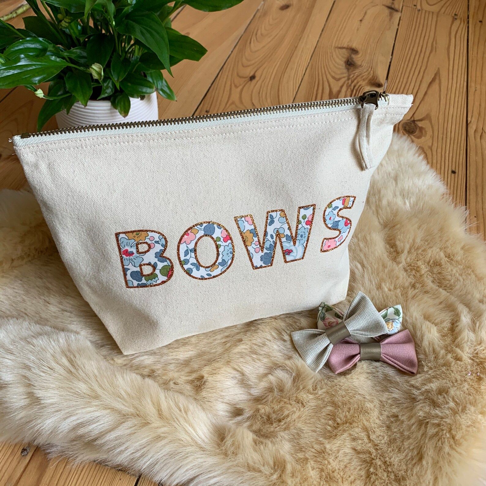 Christmas gift for girls Bow bag girls hairbow storage bag | Etsy | Etsy (US)