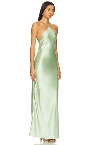 Line & Dot x REVOLVE Kira Maxi Dress in Pistachio Green from Revolve.com | Revolve Clothing (Global)