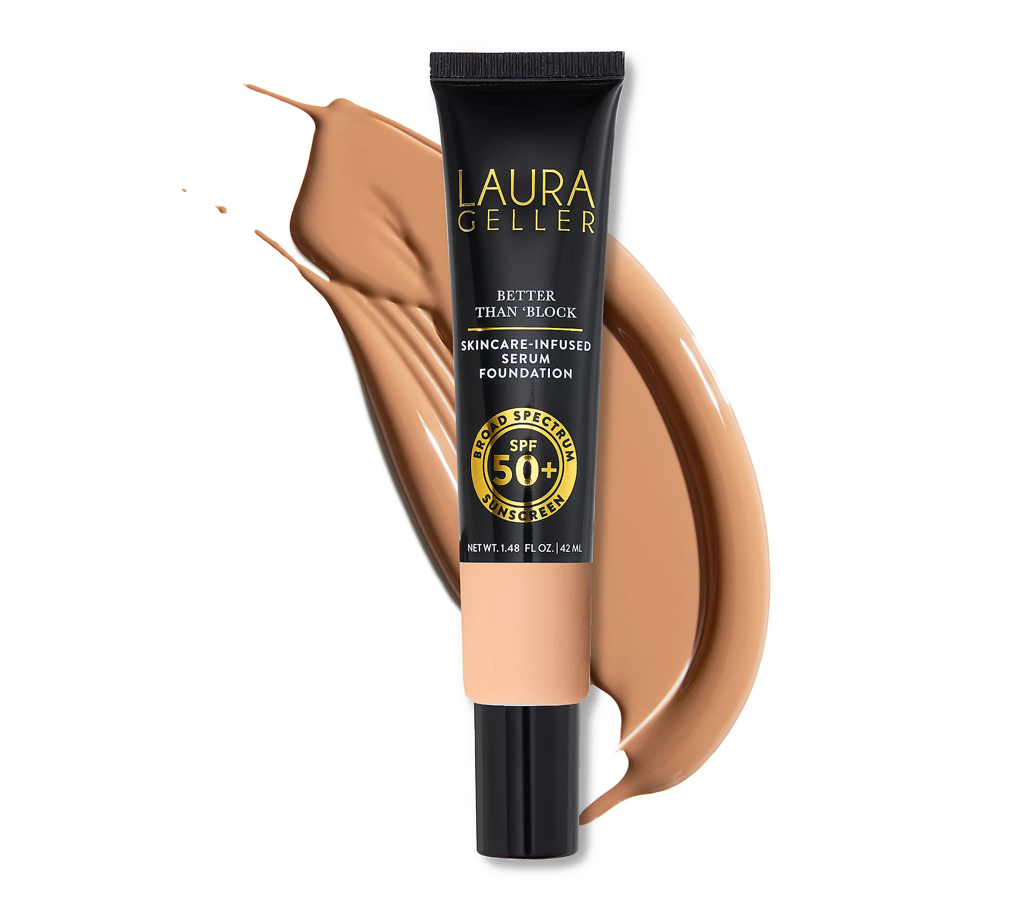 Laura Geller Better Than 'Block Serum Foundatio n with SPF50+ | QVC