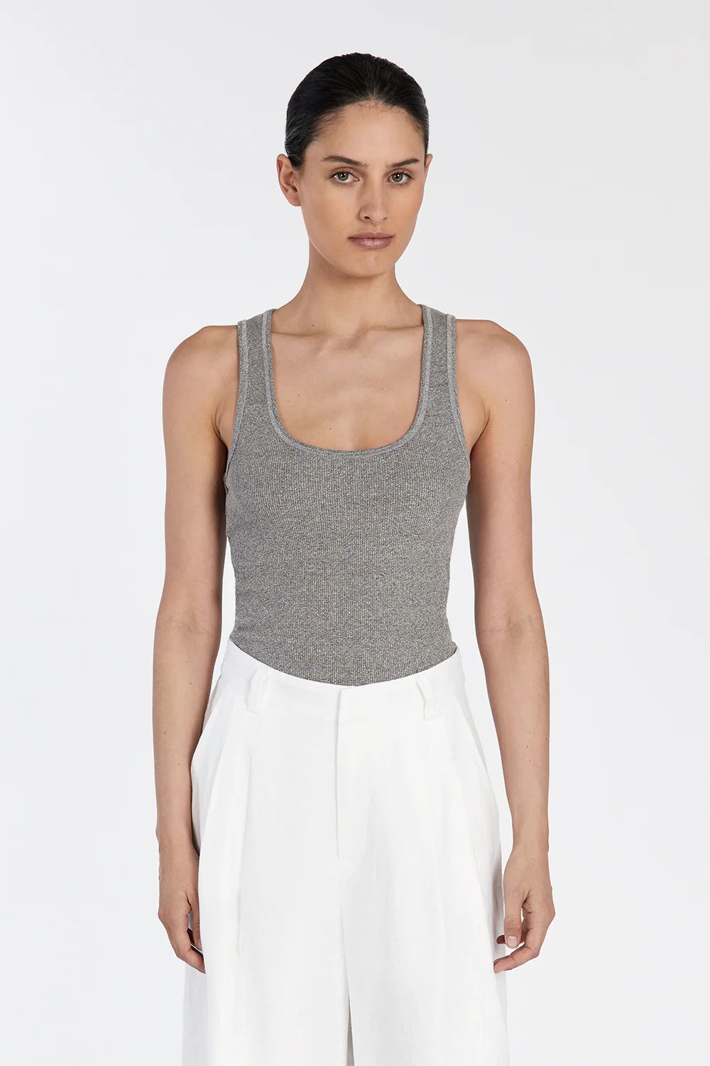 THEO GREY MARLE TANK | DISSH