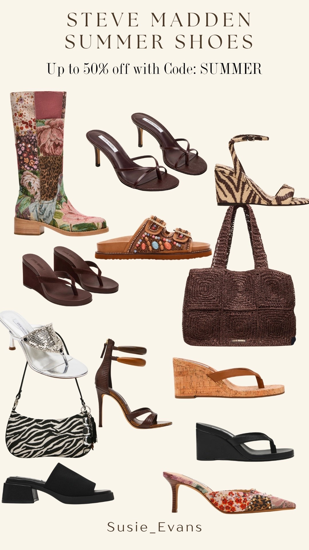 Steve Madden is having a summer sale right now and here are some of my current favorites!!!  #shoes #summershoes #vacationoutfits