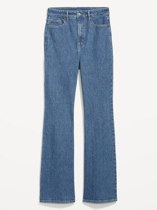 Higher High-Waisted Cotton-Hemp Blend Flare Jeans for Women | Old Navy (US)