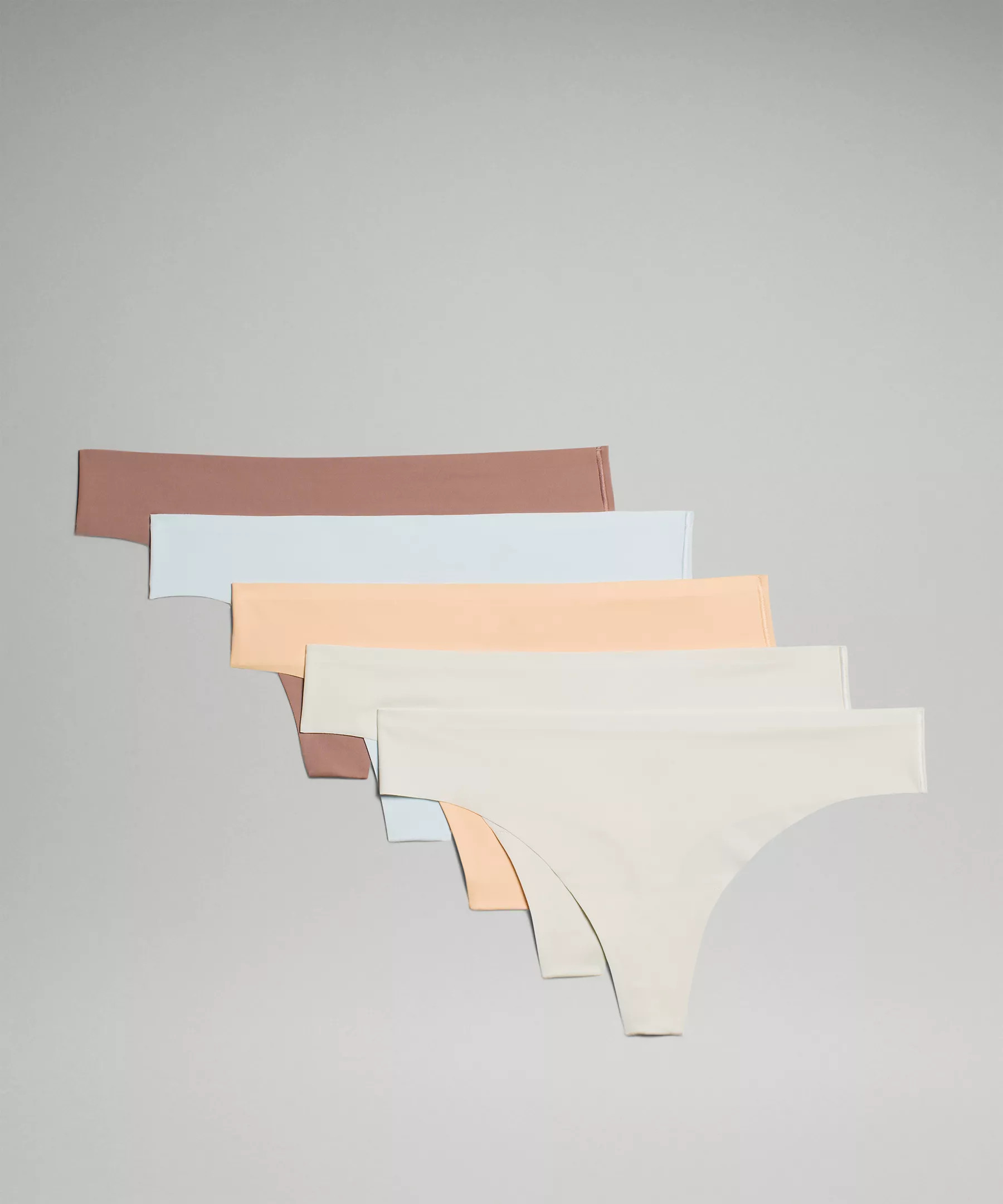 InvisiWear Mid-Rise Thong Underwear | Lululemon (US)