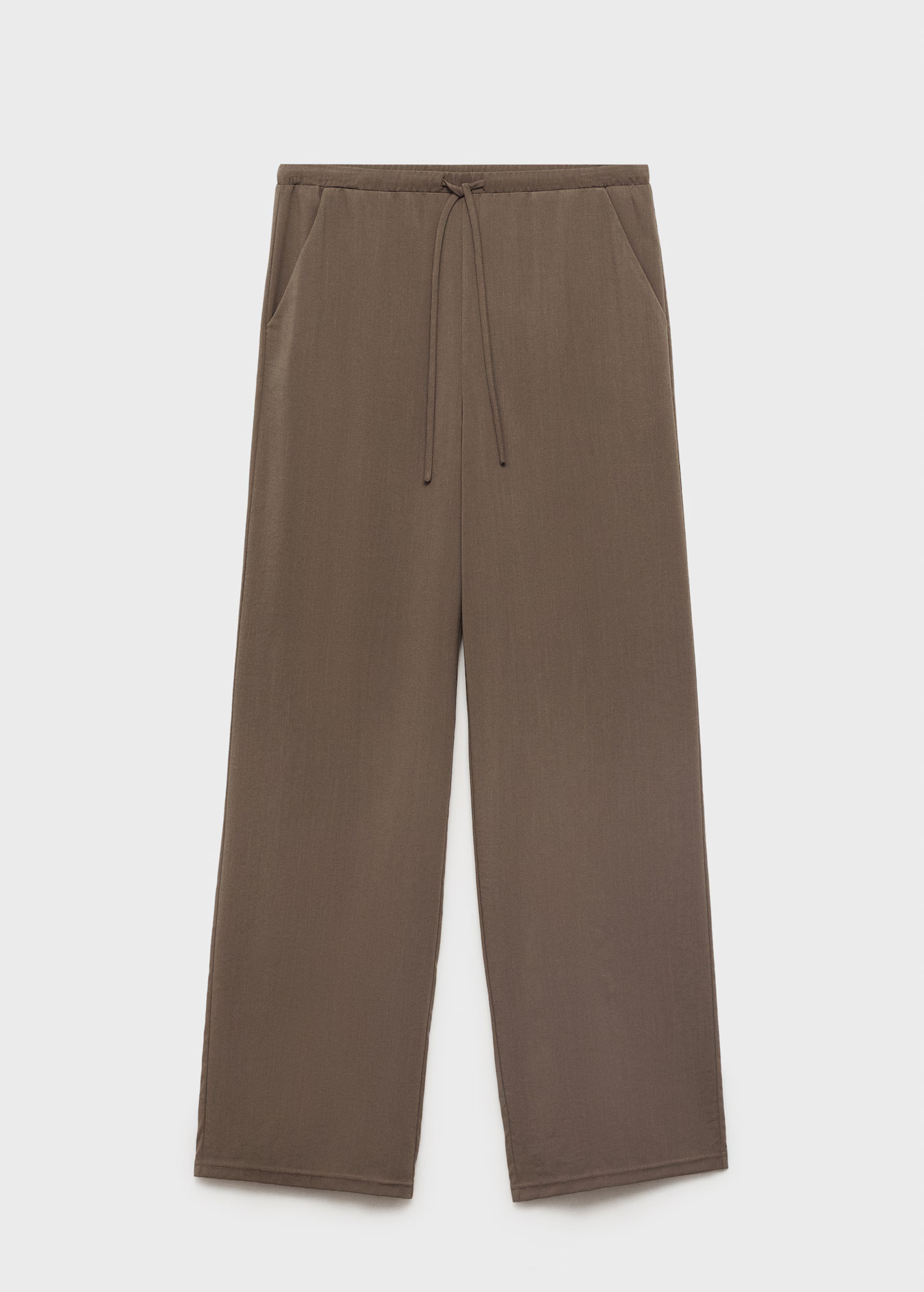 Bow straight trousers - Women | MANGO USA | Mango (US/MX/AU)