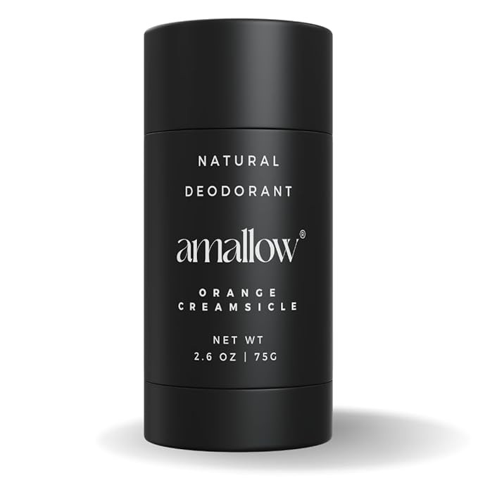 Amallow - Natural Deodorant - Aluminum Salt-Free, Tallow-Based, Baking Soda-Free, with Magnesium ... | Amazon (US)