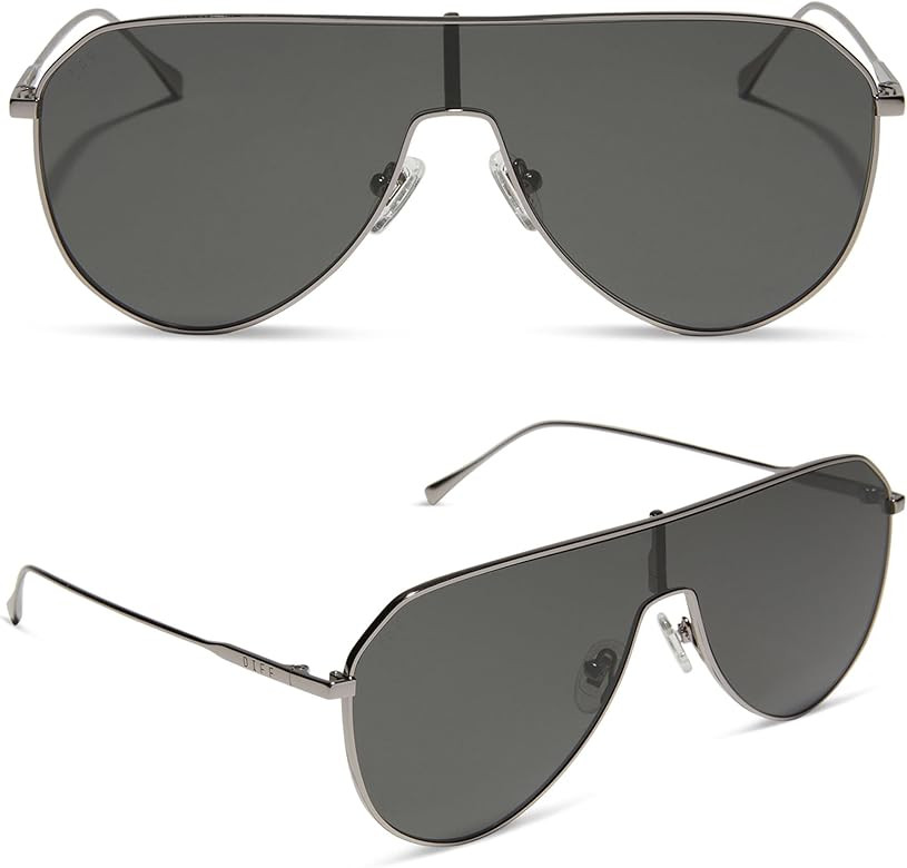 DIFF Dash Shield Aviator Sunglasses for Women UV400 Protection | Amazon (US)