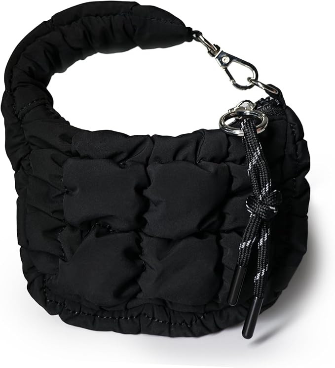 Quilted Mini Puffer Pouch wristlet wallets for women, Versatile mini purse for Essentials, Gifts,... | Amazon (US)