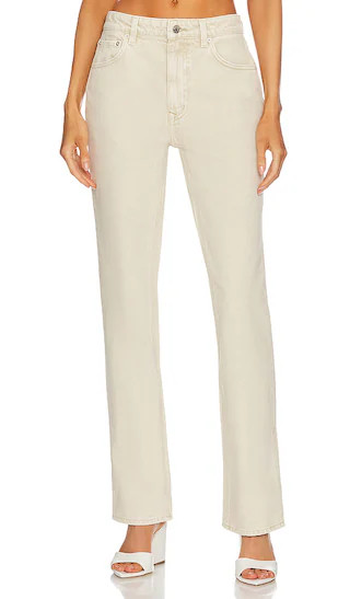 Harlow High Rise Boot with Slit in Rodeo | Revolve Clothing (Global)