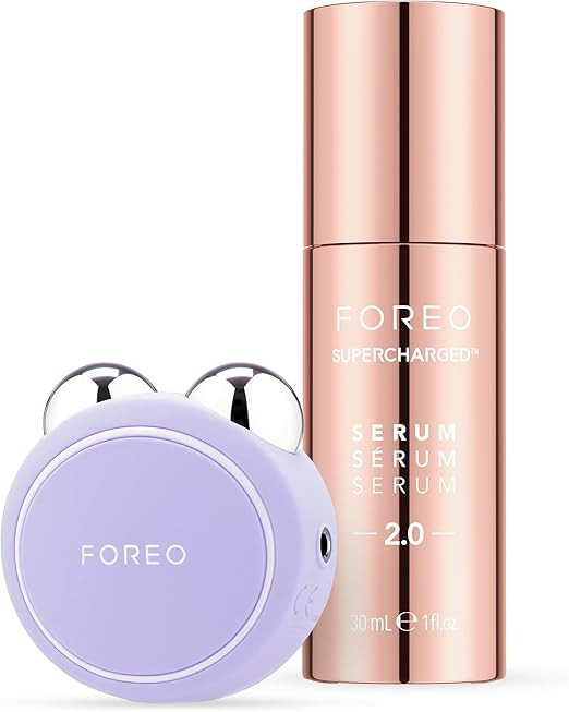 FOREO Firm & Fabulous BEAR mini Lavander+Serum 2.0 30ml | Appareil massage visage | Lifting visag... | Amazon (FR)
