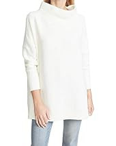 Free People Women's Ottoman Slouchy Sweater, Cream, White, M | Amazon (US)