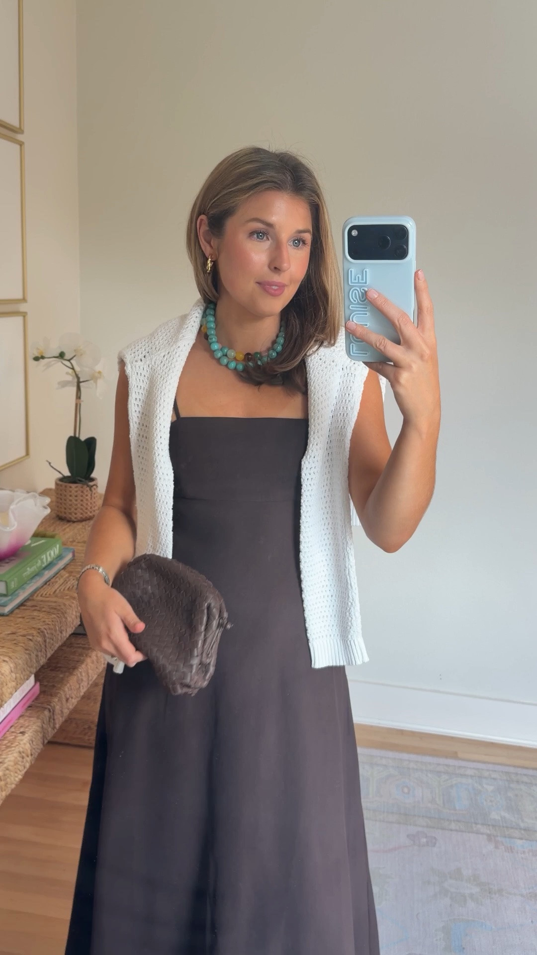 Casual summer dress outfit idea! Wearing a S