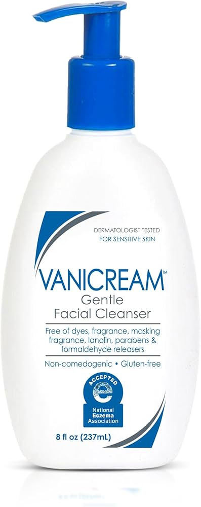 Vanicream Gentle Facial Cleanser with Pump Dispenser - 8 fl oz - Formulated Without Common Irrita... | Amazon (US)