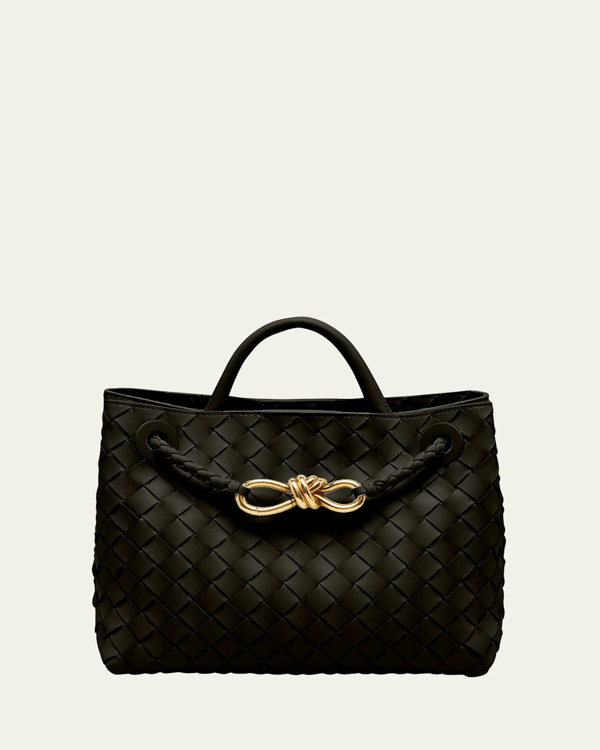 Andiamo Small Leather Top-Handle Bag | Bergdorf Goodman
