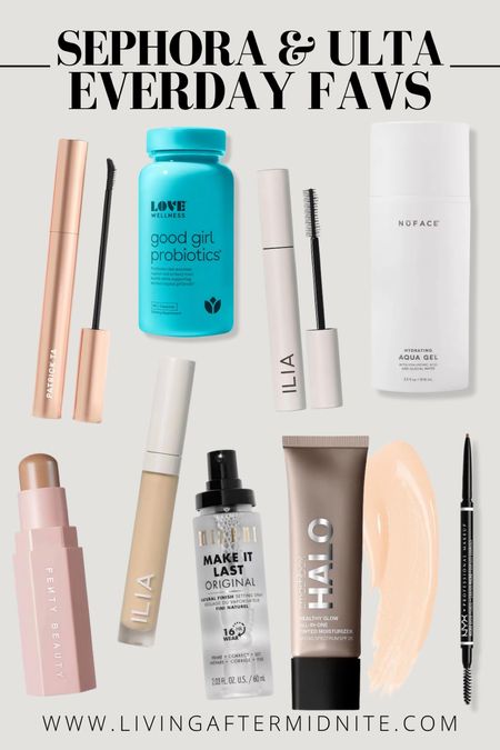 Sephora and Ulta Daily Everyday Makeup and Wellness Favorites 

#LTKunder100 #LTKunder50 #LTKbeauty