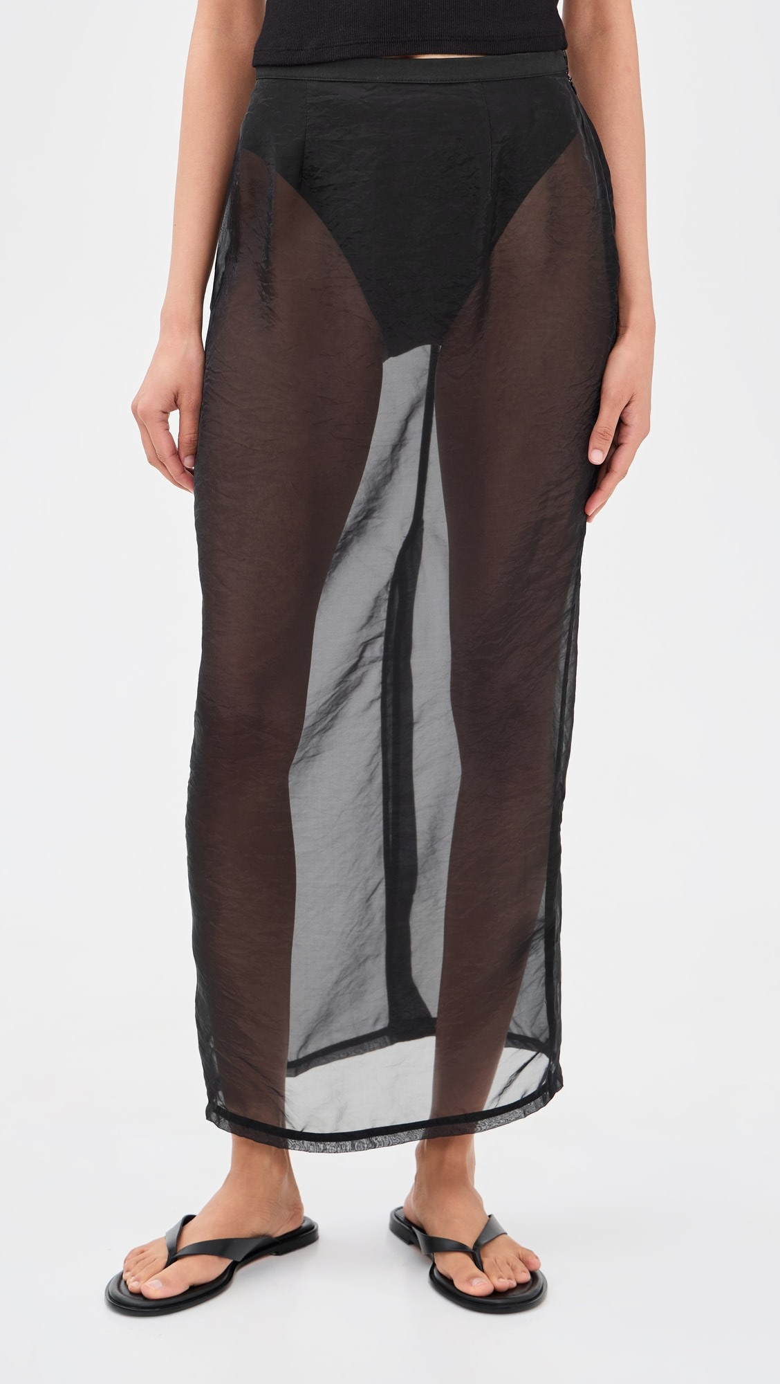 Devyn Sheer Midi Skirt | Shopbop