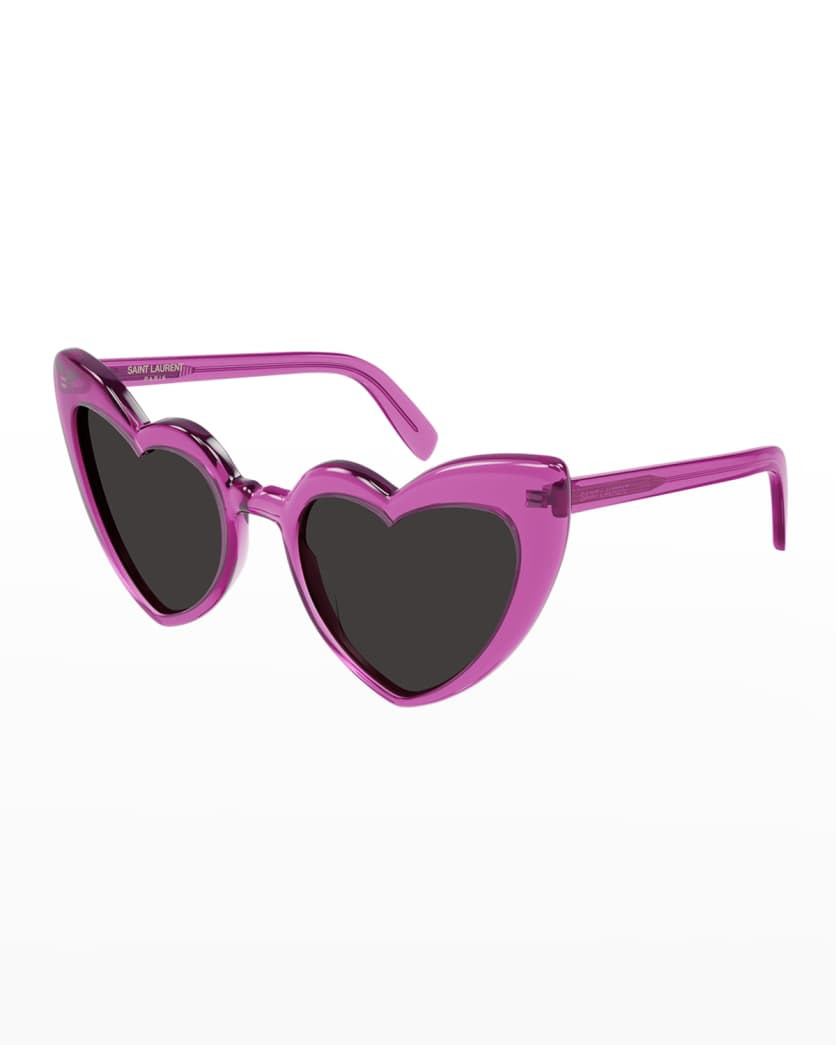 Lou Lou Oversized Heart Sunglasses | Neiman Marcus