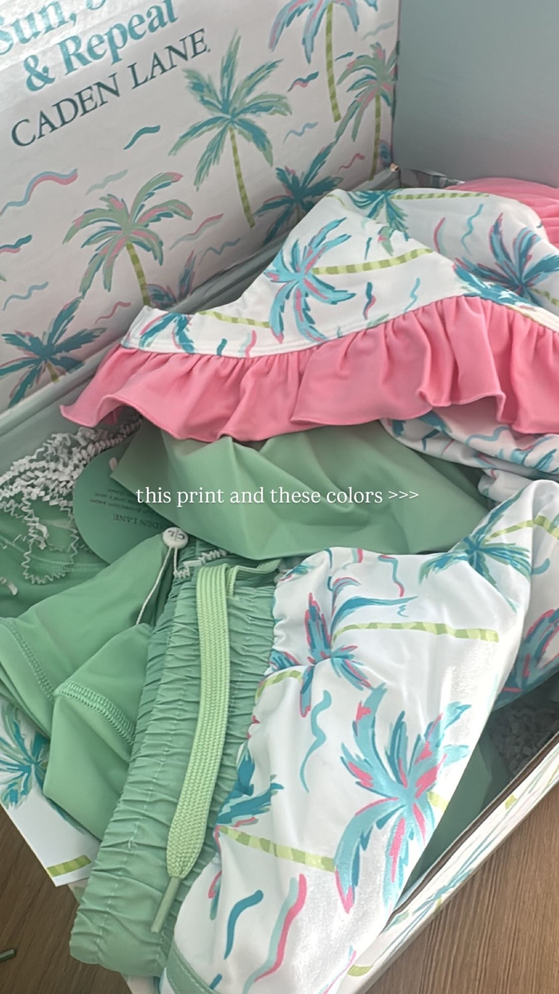 Use code LUCKY for 20% off the cutest swim! 