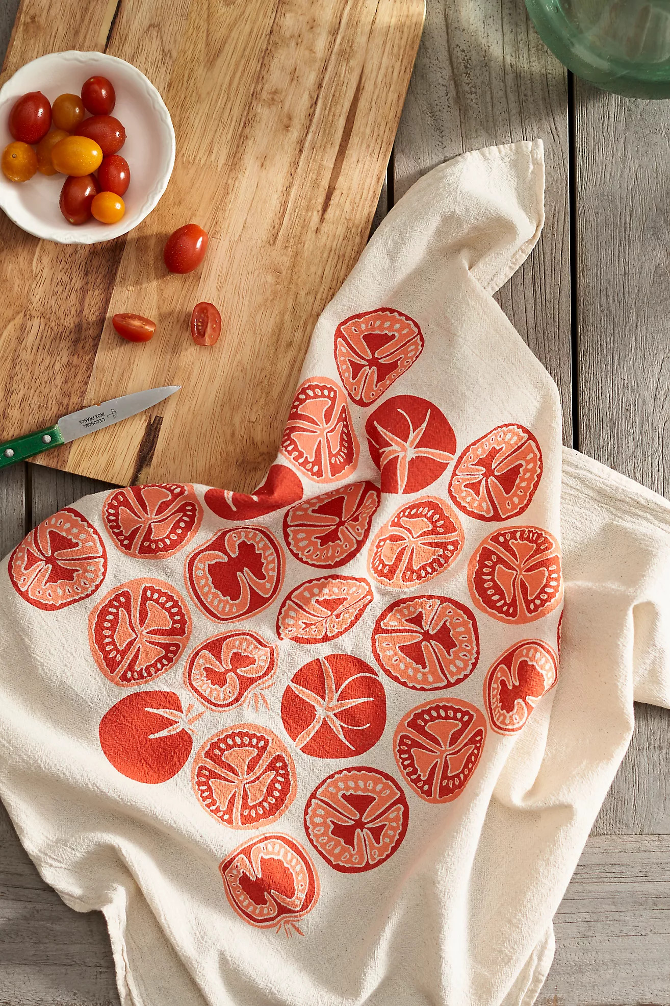Tomato Slice Cotton Dish Towel | Anthropologie (US)