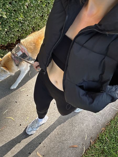 Casual walk/athleisure outfit idea! Love these matching ribbed amazon sets! Everything fits tts except I size up in the leggings! 


#LTKfindsunder50 #LTKstyletip #LTKfitness
