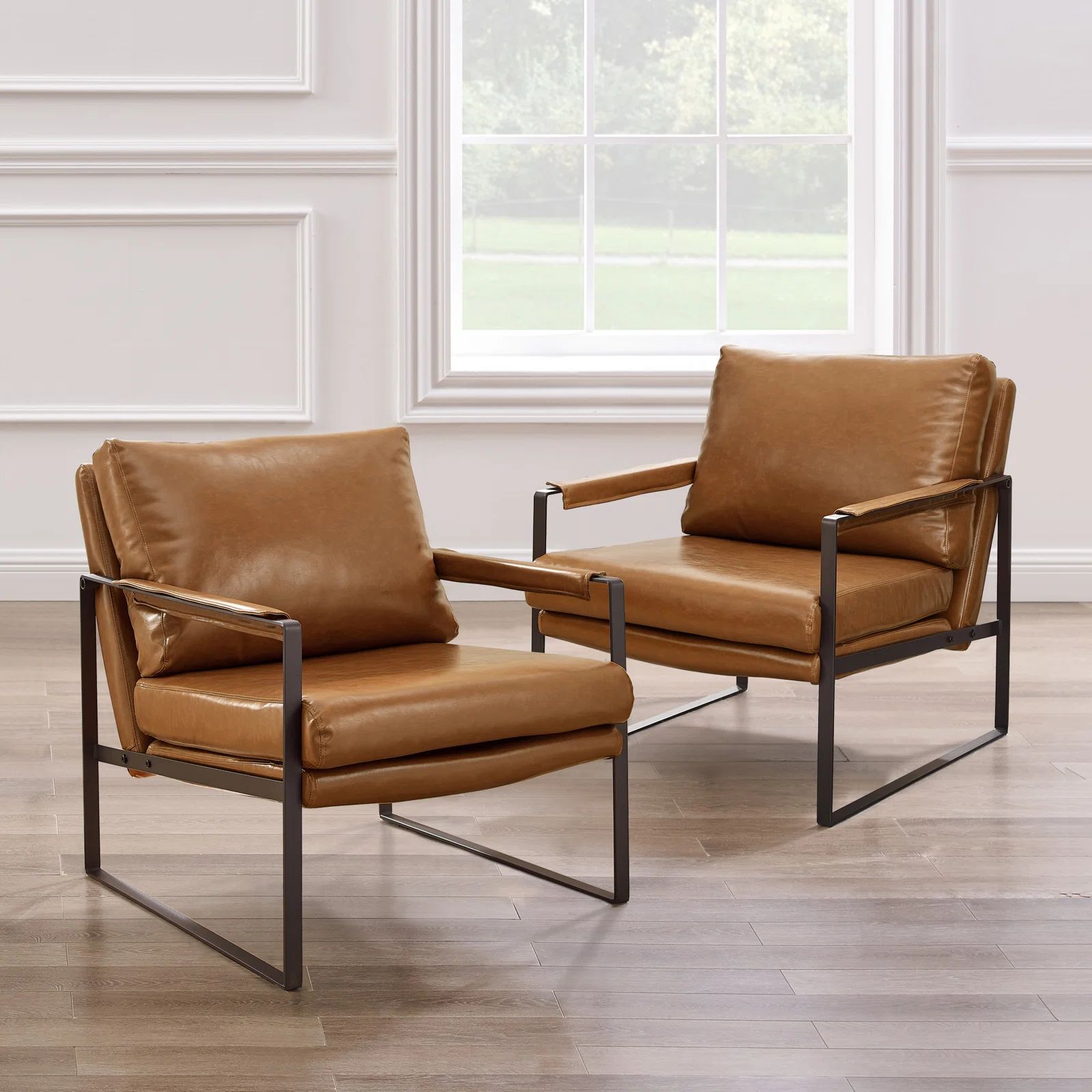 Eisenman Upholstered Armchair (Set of 2) | Wayfair North America