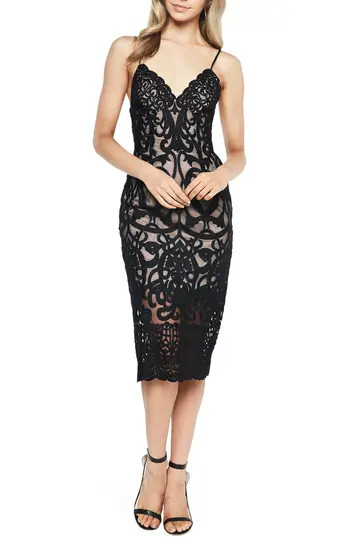Gia Lace Pencil Midi Dress | Nordstrom Rack