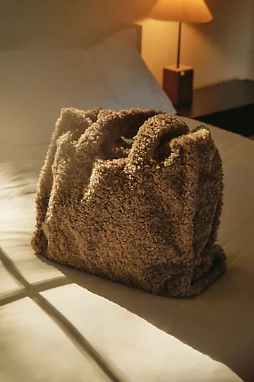 Cozy Faux-Fur Tote | Anthropologie (US)