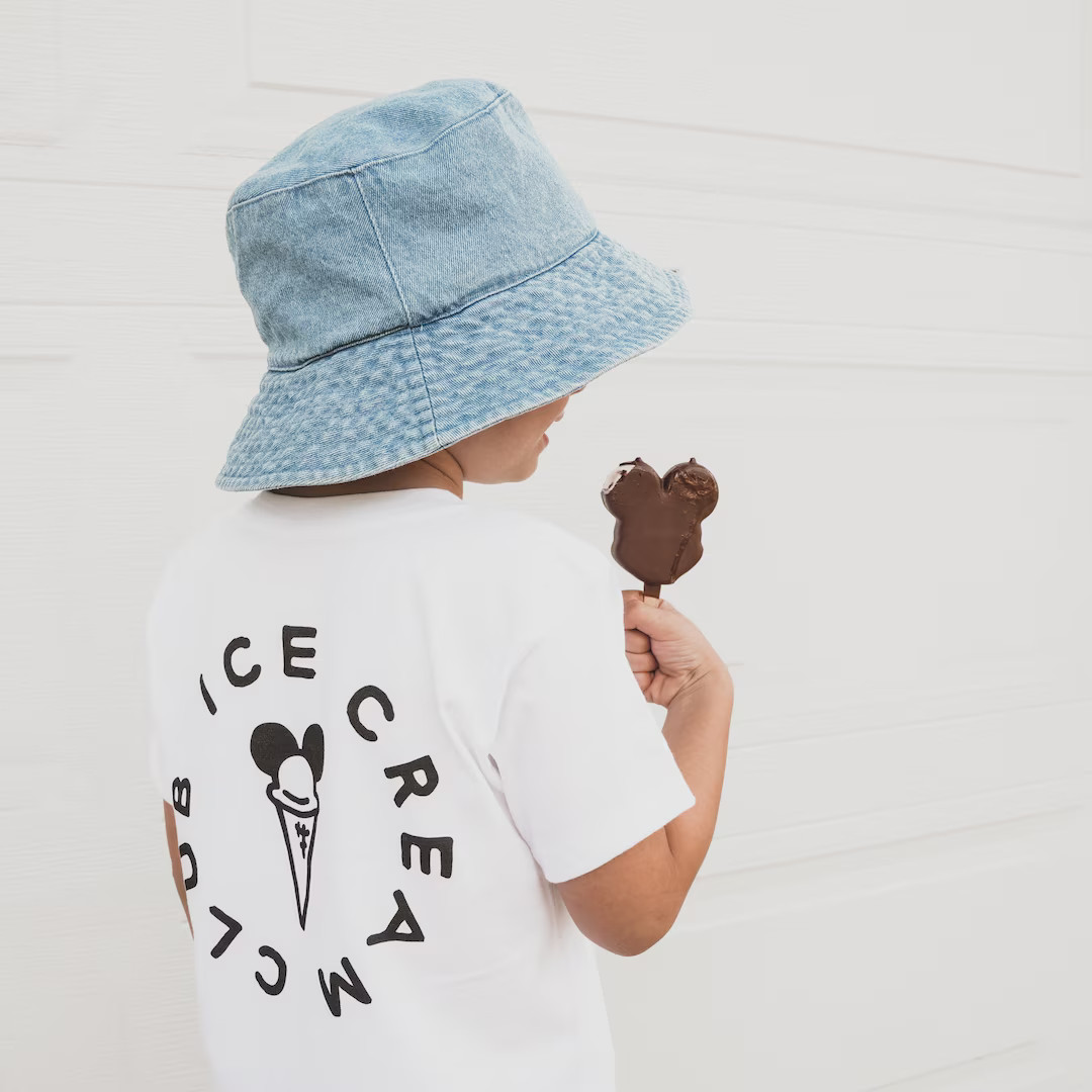 Mickey Ice Cream Club Tee • Toddler, Kids + Adult Sizes • Disneyland Shirt Toddler, Kids + Ad... | Etsy (US)