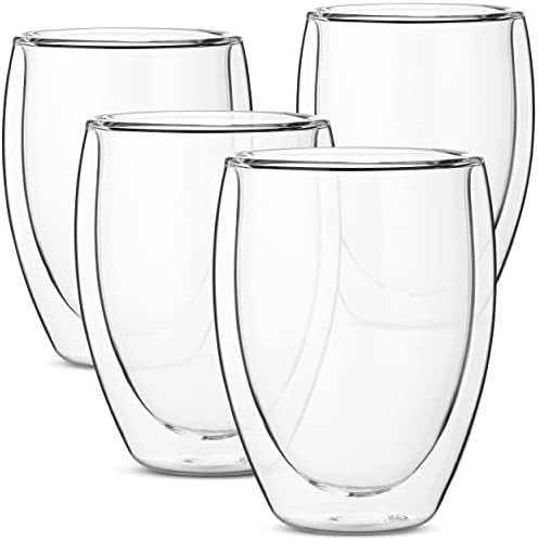 Corkcicle Stemless Glass Set of 2, Double-Walled Insulated Cup, Perfect Coffee, Wine, Beer, and Cham | Amazon (US)