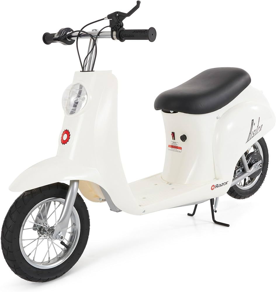Razor Pocket Mod Miniature Euro 24 Volts Electric Kids Ride On Retro Scooter, Speeds up to 15 MPH... | Amazon (US)