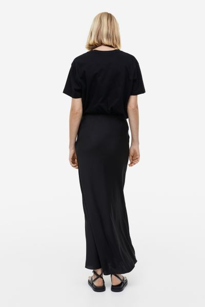 Column Skirt - Black - Ladies | H&M US | H&M (US + CA)