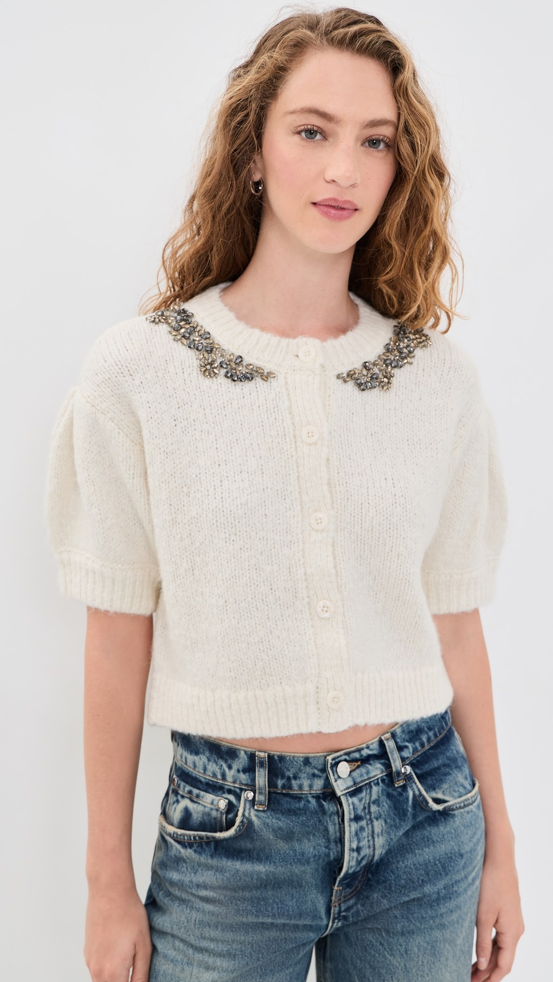 Crystal Lace Millicent Cardigan | Shopbop