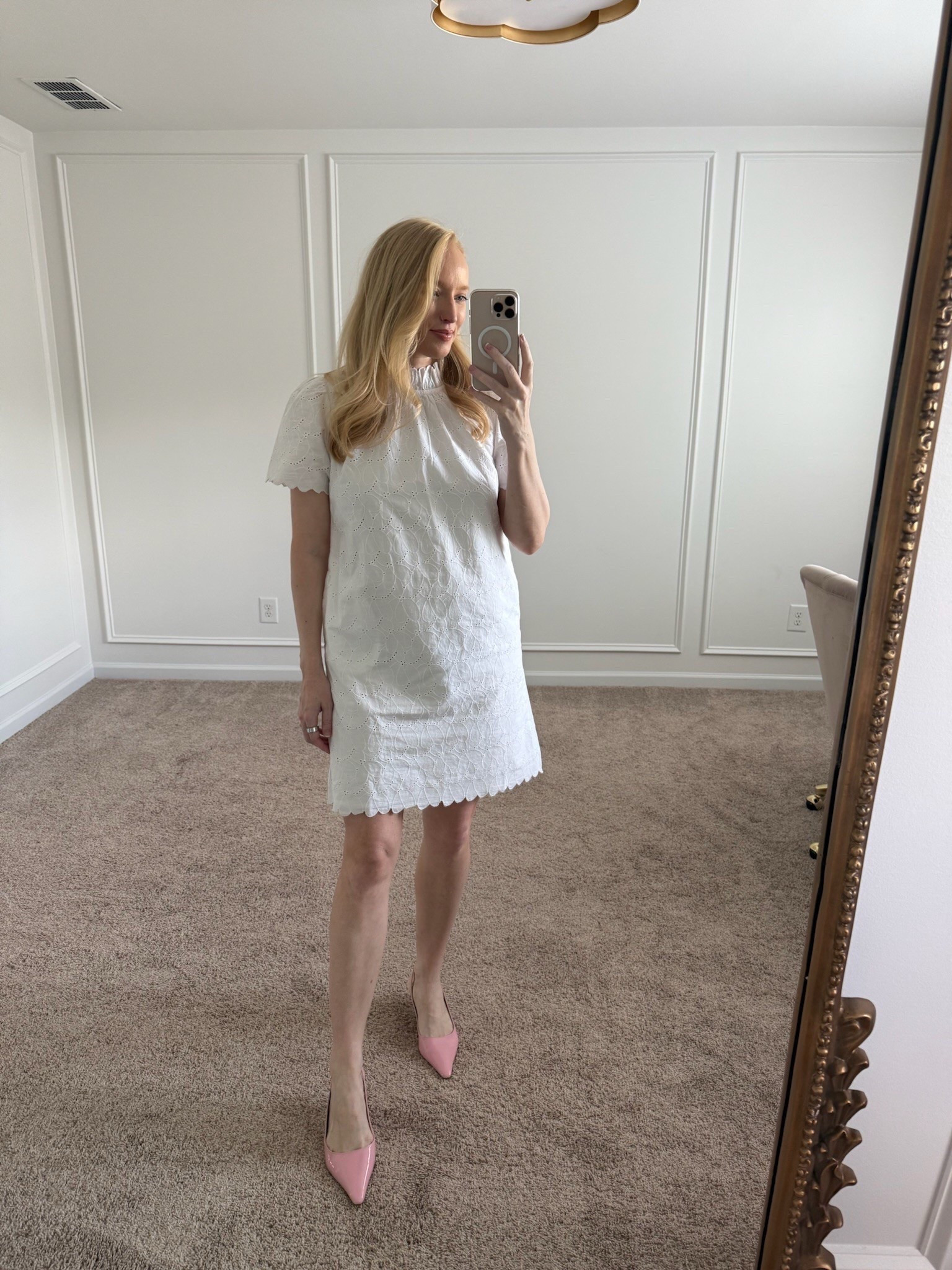 Love this little white dress from Walmart! And it’s only $26! This would be so pretty for a number of occasions from graduation to Memorial Day weekend! Wearing size small. Spring dresses summer dresses // graduation dresses // Memorial Day dresses // church dresses // Walmart dresses // work outfits // workwear 


#LTKStyleTip #LTKFindsUnder50 #LTKWorkwear