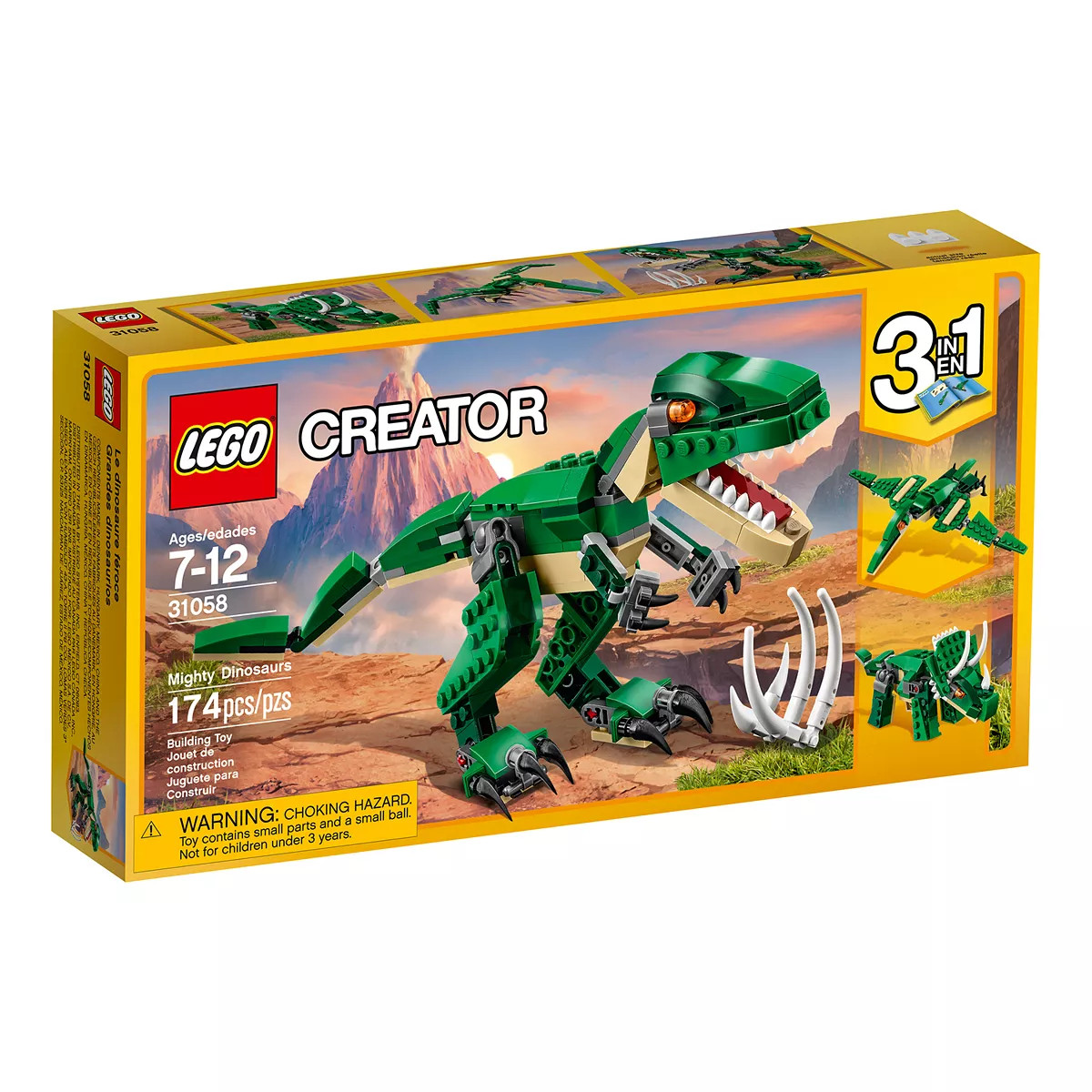 LEGO Creator Mighty Dinosaurs 31058 LEGO Set | Kohl's
