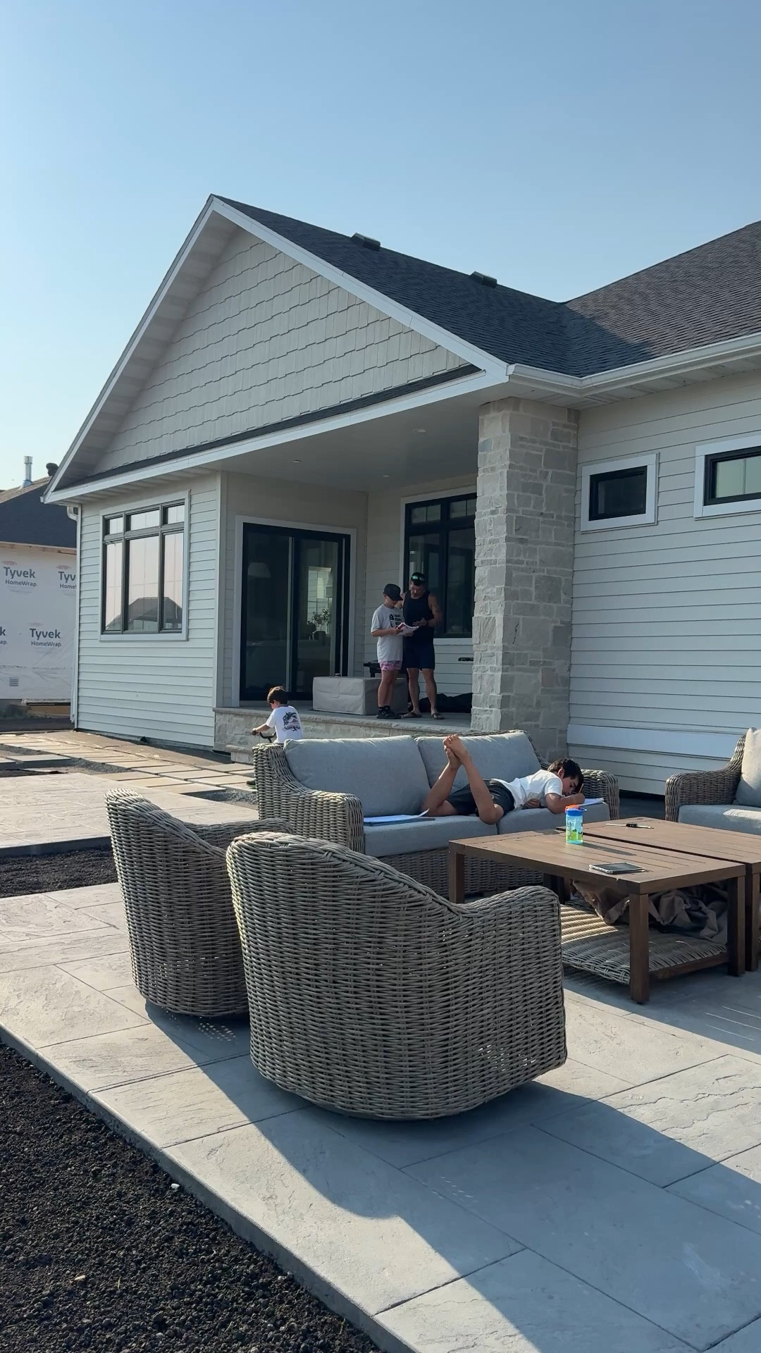 So many ?s on our patio set! Can you believe it’s Walmart?! We used 2 sofas (with 2 coffee tables), 2 swivel chairs and 2 stationary chairs to achieve this look. Also comes with covers  New colors released this year, I’m loving the cream and brown  

#LTKSeasonal #LTKHome