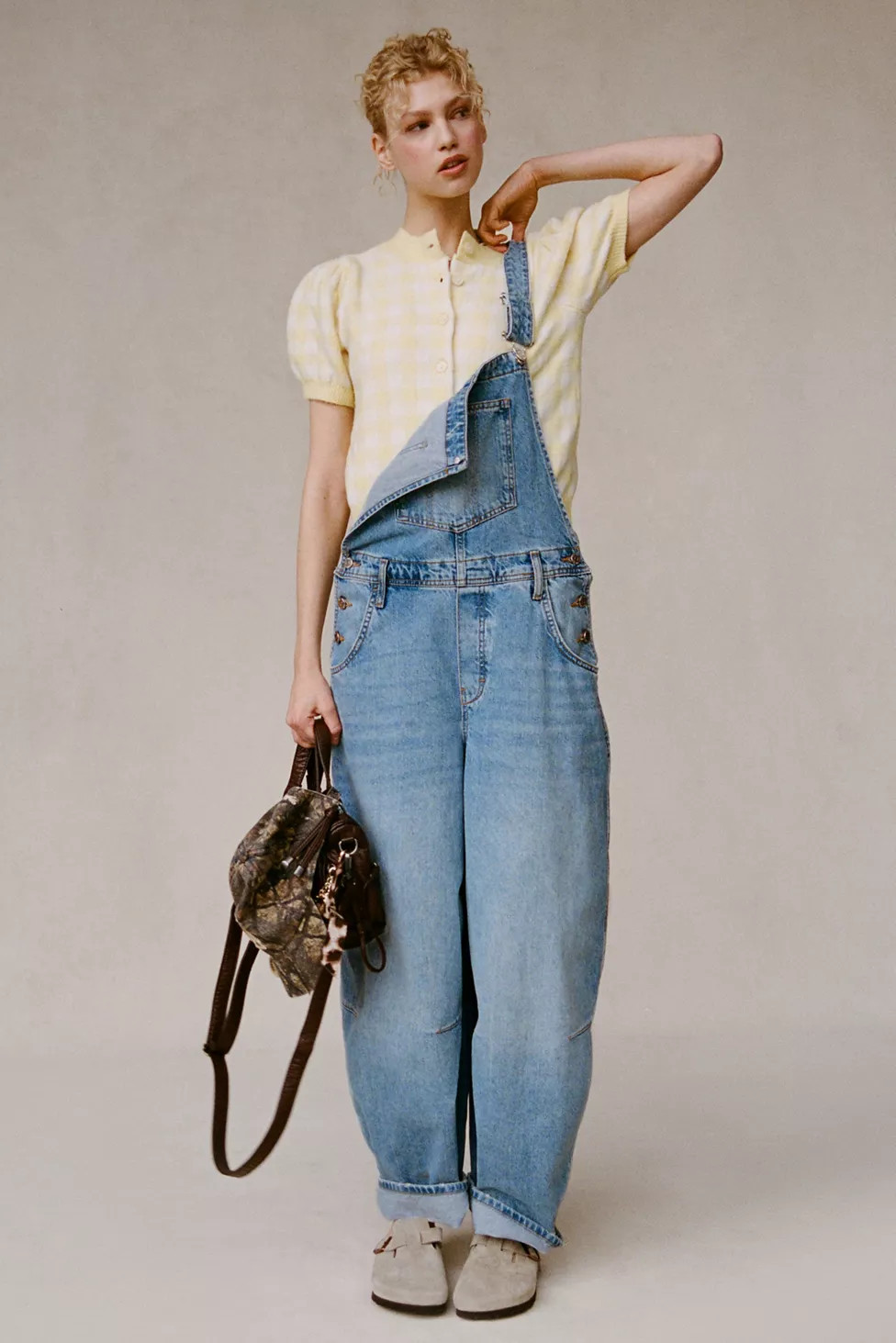 BDG Rih Extreme Barrel-Leg Overalls | Urban Outfitters (US and RoW)