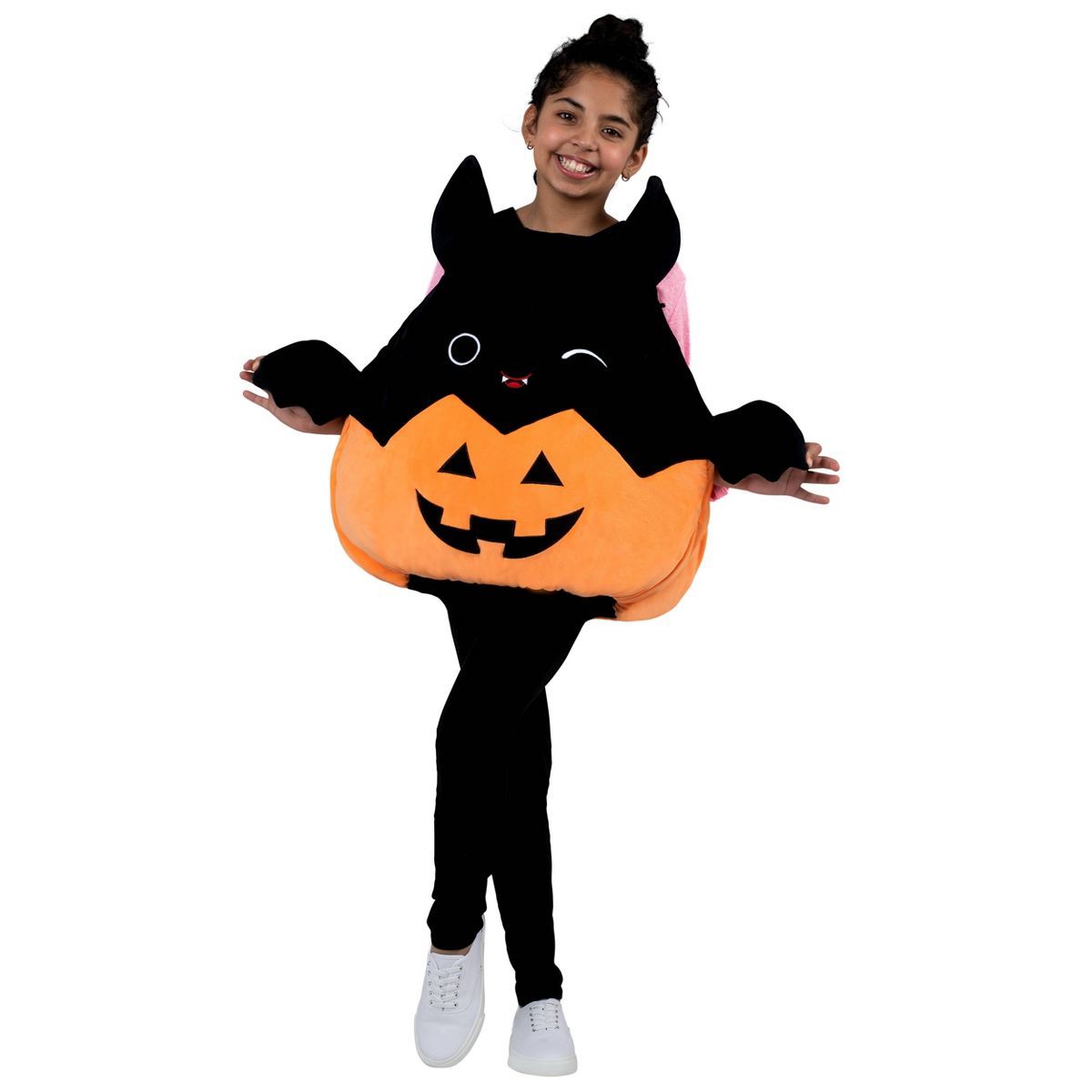 Kids' Squishmallow Emily the Bat Halloween Costume Vest One Size | Target