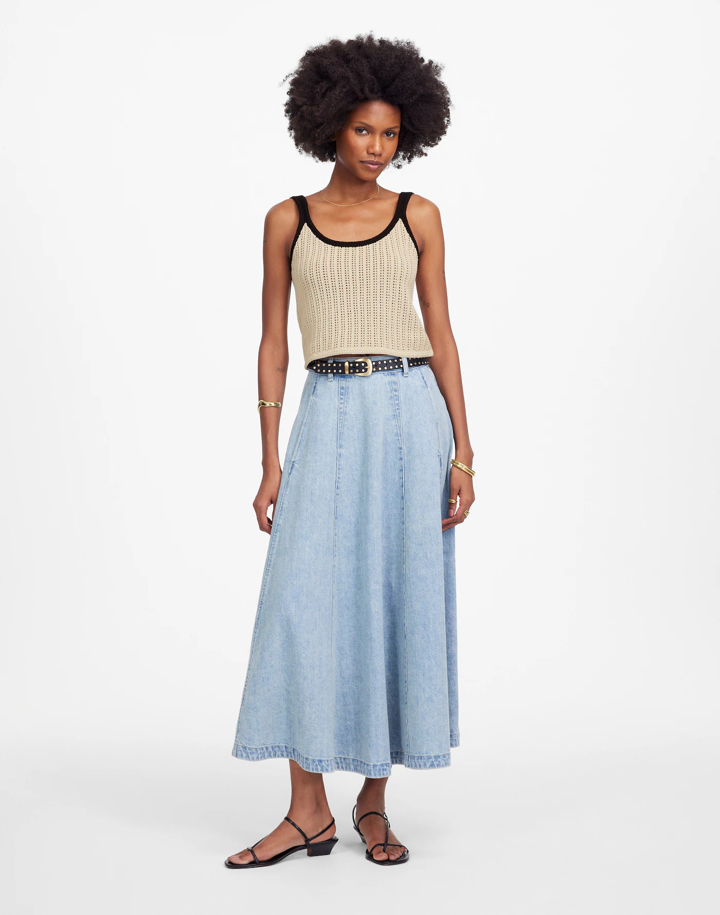 Open-Stitch Sweater Tank | Madewell | Madewell