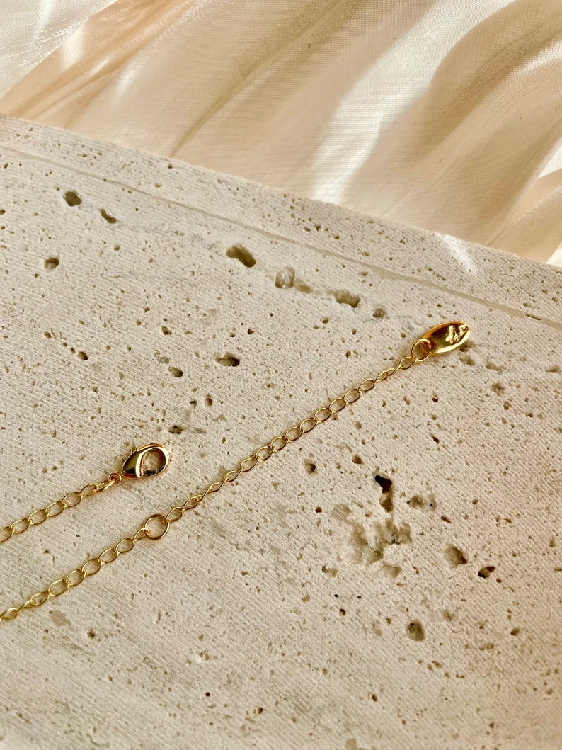 Hand wired long pendant collarbone necklace, Mixed gold chain necklace, Multi-layer gold chain ta... | Etsy (US)