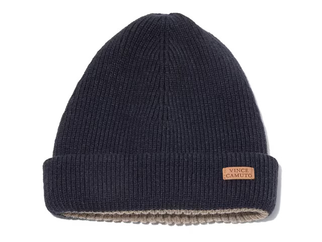 Vince Camuto Reversible Diamond Knit Beanie | DSW