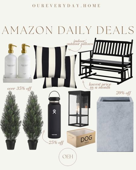 Todays Amazon daily deals 

Amazon home decor, amazon style, amazon deal, amazon find, amazon sale, amazon favorite 

home office
oureveryday.home
tv console table
tv stand
dining table 
sectional sofa
light fixtures
living room decor
dining room
amazon home finds
wall art
Home decor 

#LTKunder50 #LTKhome #LTKsalealert