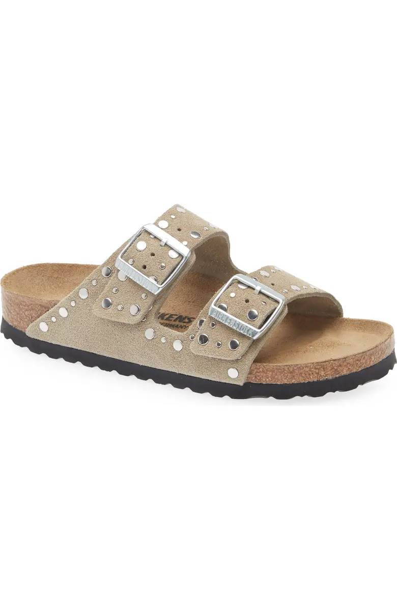 Arizona Rivets Studded Slide Sandal (Women) | Nordstrom