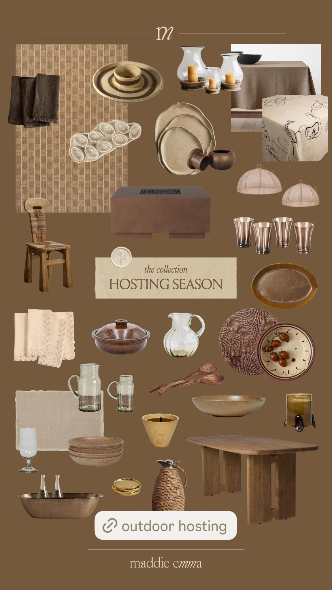 outdoor hosting - curated picks 

Outdoor, summer, spring, hosting, patio, outdoor furniture 

#LTKHome