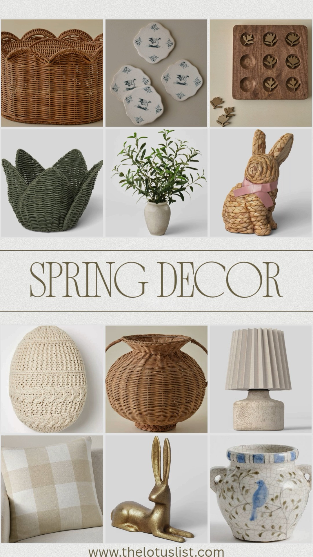 Spring Decor

home decor / new in / spring home decor / home / decor / spring decor / spring home / spring home finds / spring home decor finds / home decor finds / spring / spring styles / spring finds / spring home styles / pillows / baskets / rattan basket / rattan baskets / tulip basket / bunny decor / rabbit decor / checkered pillow / neutral home decor / neutrals / lamp / table lamp / lighting / faux plants / spring plants / sale / sale alert 

 #LTKSeasonal #LTKHome #LTKSaleAlert