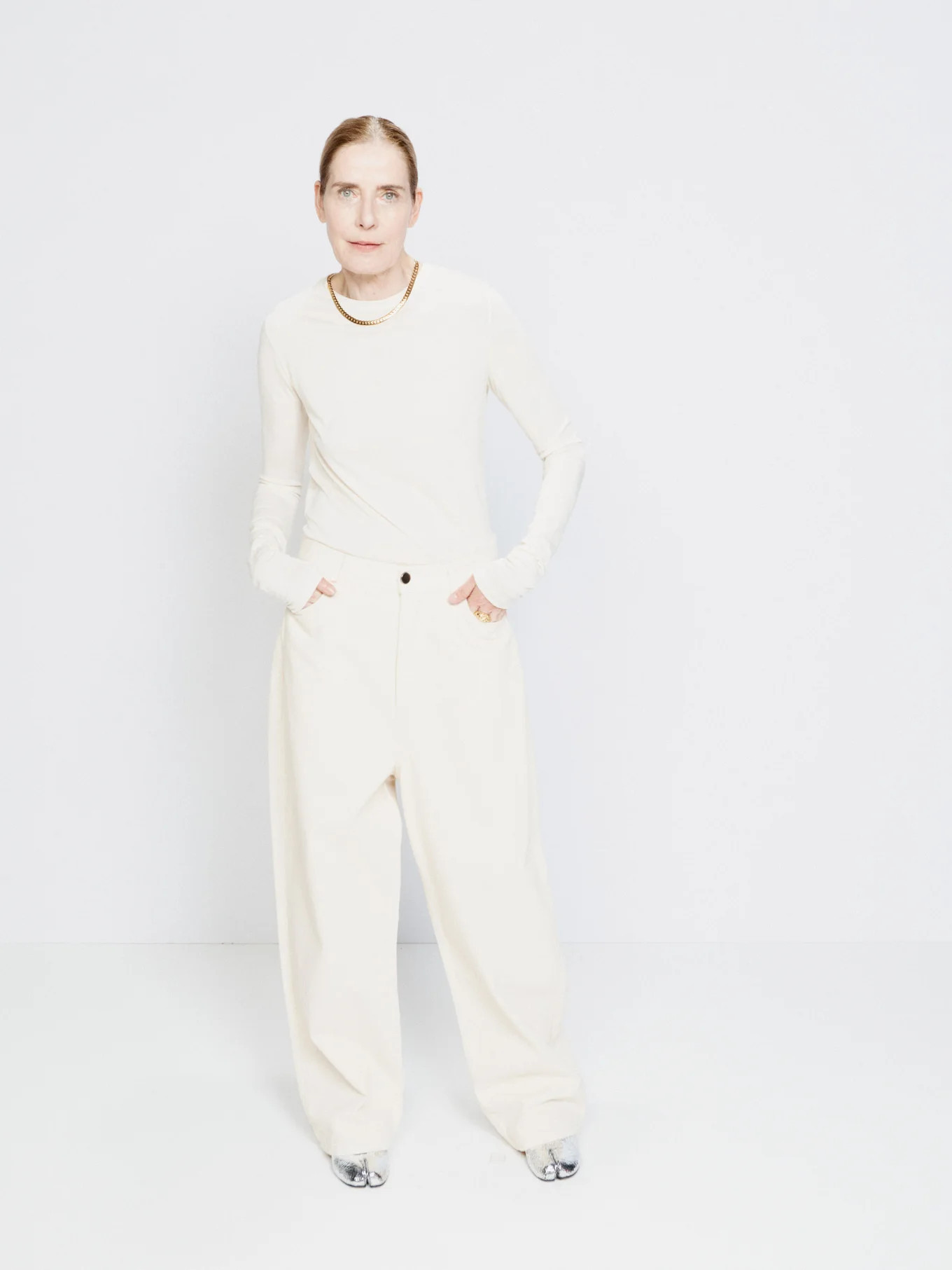 Drop organic-cotton low rise jeans | Raey | Matches (UK)